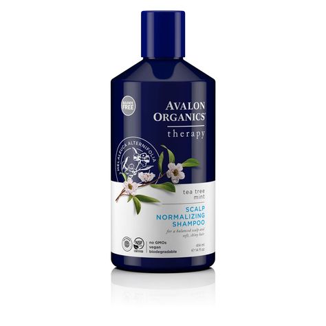 Tea Tree Mint Shampoo, Ogx Shampoo, Dandruff Causes, Avalon Organics, Mint Shampoo, Tea Tree Shampoo, Organic Shampoo, Scalp Shampoo, Anti Dandruff Shampoo