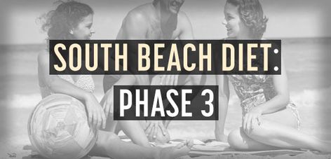 South Beach Diet: Here's How Phase 3 Works! South Beach Diet Phase 1, South Beach Diet Recipes, Diet Tracker, South Beach Diet, Phase One, Perspective On Life, Workout Routines, Food Lists, Energy Level