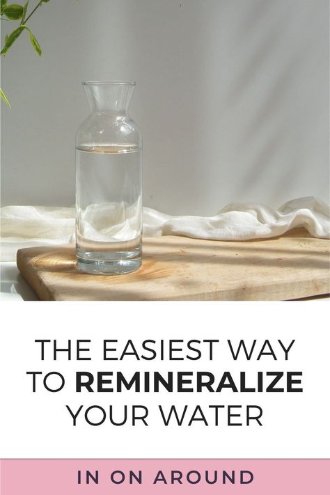 In search of an easy way to remineralize your water? Reverse osmosis water is one of the best ways to purify your drinking water supply, however, it usually removes the naturally-occurring healthy minerals found in water. Luckily, there are simple ways to add those healthy minerals back into your diet! Let’s dive into the best mineral drops for reverse osmosis water. #osmosis #minerals #vitamins #holistic How To Get Minerals In Water, How To Make Mineral Water, Minerals For Water, How To Add Minerals To Water, Diy Mineral Water, How To Purify Water For Drinking, Filtering Water, Primitive Skills, Blood Sugar Solution