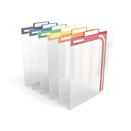 Store and organize business records with this 6-pack of Staples letter-size assorted poly file folders. Keep important paperwork from damage with these assorted poly file folders. The letter-size dimensions accommodate everyday office documents, while the sturdy plastic construction resists spills and tears to protect the contents. These durable Staples letter-size assorted poly file folders feature a top closure design to prevent pages from slipping out, and the 1/3-cut tabs make it easy to lab Organize Business, Hanging File Organizer, Office Organization Business, Office Documents, Office Organization Files, File Folder Organization, Family Tree Genealogy, Hanging File Folders, Hanging Files