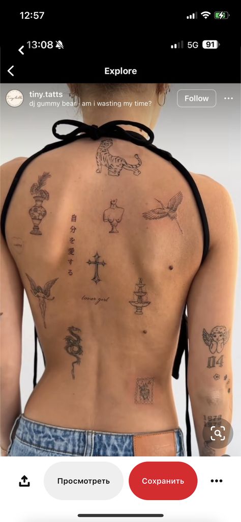 Back Tattoo Placements, Tattoo On Hip Bone, Aesthetic Tattoo Ideas, Small Back Tattoos, Back Tats, Unique Tattoo Ideas, Bookish Tattoos, 20 Aesthetic, Bone Tattoos