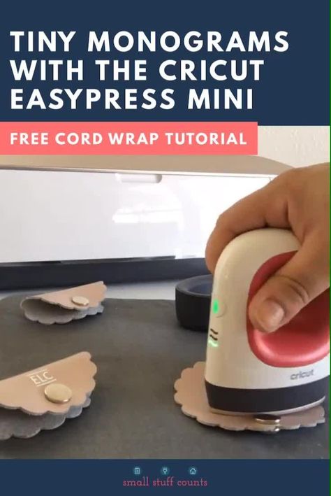 Cricut Easypress Mini, Cricut Easy Press Mini Projects, Cord Organizer Diy, Leather Cricut Projects, Cricut Leather Projects, Cricut Easy Press Mini, Gifts Made With Cricut, Leather Cricut, Leather Cord Organizer