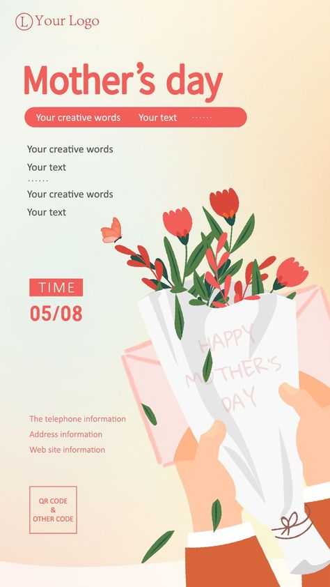 Email Marketing Layout, Mother's Day Poster, Mother's Day Banner, B R Ambedkar, Mothers Day Poster, Cute Vector, Vector Poster, Visual Aids, Mom Day