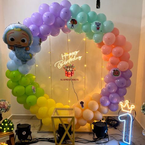 #surprisebros #surpriseplanner #surprise #surpriseplannertirunelveli #surpriseyourlovedone #eventplanner #eventplannertirunelveli #whitethemedbirthdaydecoration #eventmanagement #eventmanagementtirunelveli #eveningvibes #whiteballoons #themeddecoration #indoordecoration #lights #surprisebrostirunelveli #birthdaypartydecor #themedbirthdaydecor #selfiecorner #photocorner #flowerdecoration #lights #eveningvibes #firstbirthdaydecoration Stage Decoration Photos, Birthday Decors, Balloon Arch Diy, Birthday Theme Decoration, Ring Decoration, Construction Theme Party, Shark Themed Birthday Party, Wedding Car Decorations, Baby Birthday Decorations