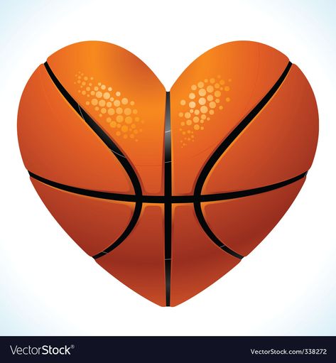 Basketball Snapchat, Ball For Basketball, Basketball Tattoos, Basketball Heart, Basketball Scoreboard, Shape Of Heart, Basketball Information, Basketball Tickets, Basketball Uniforms Design