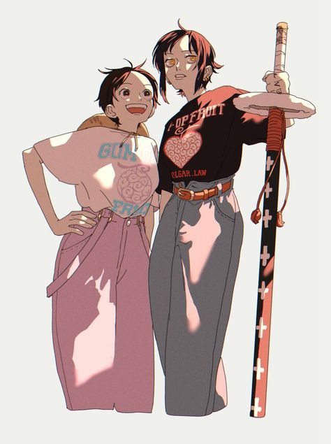 Luffy Outfits, Luffy And Law, One Piece Series, One Piece Ace, One Piece Art, One Piece Is Real, One Piece Drawing, One Piece Images, Trafalgar Law