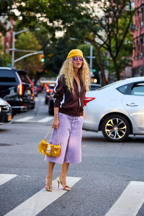 Our 7 Favourite Street Style Trends From New York Fashion | Who What Wear May Fashion 2024, La Street Style 2024, Vienna Street Style, Copenhagen Summer Outfits, La Street Style, New York Fashion Week Street Style, Fashion Vibes, Nice Outfits, Style Watch