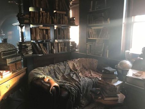 Good Omens Aesthetic, Chaotic Academia, Michael Sheen, Book Shop, House Room, Good Omens, Cool Rooms, Room Aesthetic, Dream Room