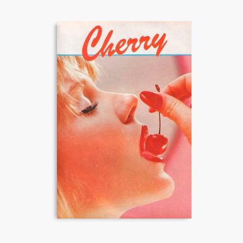 Get my art printed on awesome products. Support me at Redbubble #RBandME: https://www.redbubble.com/i/canvas-print/Cherry-lady-by-AnastasiaLove21/74289531.5Y5V7?asc=u Juice, A Woman, Cherry