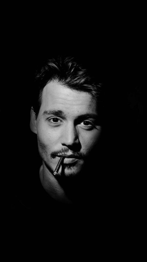 Johnny Depp -Black- 90s Johnny Depp, Deep Wallpaper, Johnny Depp Wallpaper, جوني ديب, Johnny Depp Pictures, Face Drawing Reference, Captain Jack Sparrow, Funny Study Quotes, Captain Jack