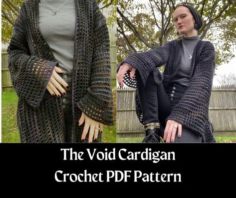 Crochet Coat Free Pattern, Winter Shawls, Coat Crochet, Clothing Crochet, Cardigan Au Crochet, Crochet Cardigans, Gilet Crochet, Pull Crochet, Crochet Sweaters