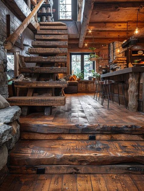 Off Grid Living Off Grid Luxury Cabin, Off Grid Aesthetic, Off Grid Living Aesthetic, Cabin Aesthetic Interiors, Cabin Fireplace, Winter Greenhouse, Living Off The Grid, Off Grid House, Cabin Aesthetic