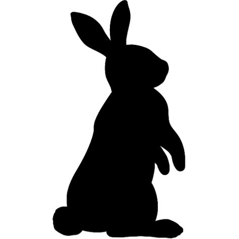 Rabbit Silhouette Black Rabbit Illustration, Rabbit Sticker, Art Rabbit, Rabbit Silhouette, Lapin Art, Easter Festival, Bunny Silhouette, Black Rabbit, Rabbit Rabbit