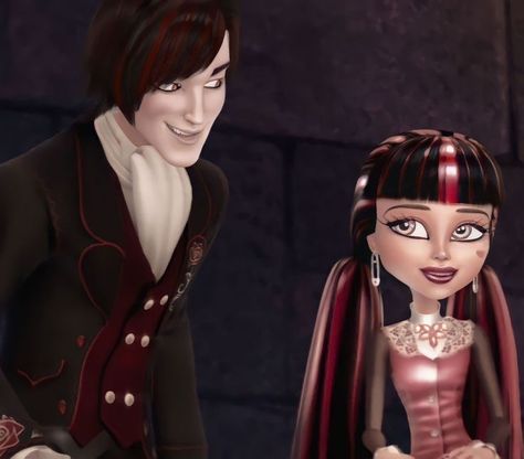 Kieran Valentine And Draculaura, Monster High Ships Fanart, Draculaura And Valentine, Kieran Valentine, Gay Vampire, Skelita Calaveras, General Aesthetic, Rochelle Goyle, Random Fanart