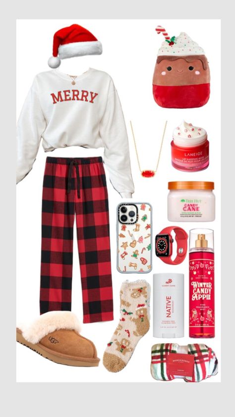 Preppy Christmas Outfit, Preppy Christmas Gifts, Cute Christmas Pajamas, Christmas Outfit Inspiration, Girly Christmas Gifts, Cute Christmas Ideas, Preppy Inspiration, Christmas Fits, I Love Christmas