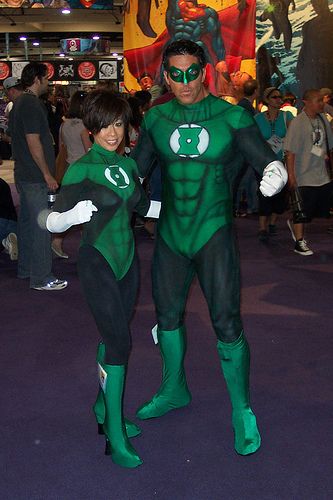 Soranik Natu, Couple Cosplays, Green Lantern Cosplay, Green Lantern Costume, Gaming Cosplay, Lantern Rings, Couple Cosplay, Dc Comics Cosplay, Halo Infinite