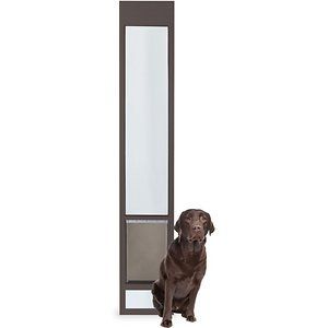 Dog Doors For Large Dogs, Pet Patio Door, Automatic Door Opener, Dog Doors, Pet Doors, Sliding Door Track, Pet Door, Aluminum Patio, Cat Door