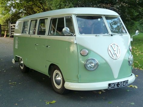 A rather lovely and fully restored 1966 Volkswagen Camper Van for sale on eBay right now. It even has a name - Millie. Vw Bus For Sale, Vintage Volkswagen Bus, Vw Splitscreen, Volkswagen Minibus, Volkswagen Camper Van, T1 Bus, Volkswagen Vans, Volkswagen Van, Vintage Vw Bus