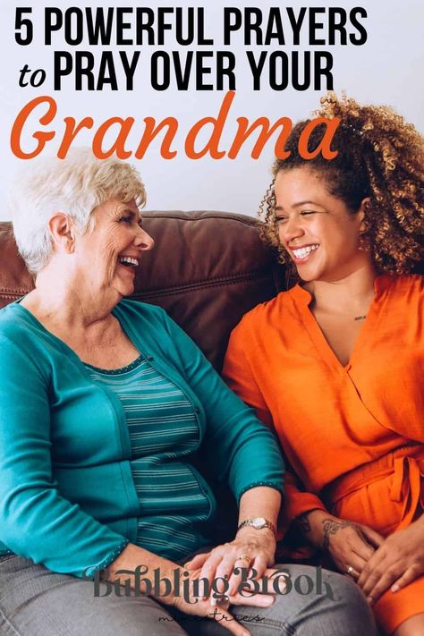 5 Meaningful Prayers For Grandmas [With Bible Verses] Prayer For Safety, Psalm 71, Dave Ramsey Baby Steps, Grandma Quotes, Prayers For Strength, Fear Of The Lord, Favorite Bible Verses, Power Of Prayer, Spiritual Life