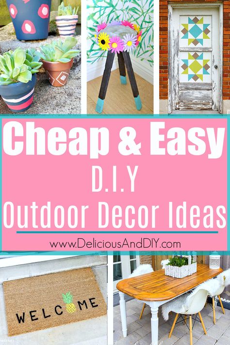 Backyard Decorating Ideas, Backyard Decor Ideas, Backyard Decorating, Rental Home Decor, Amazing Backyard, Diy Patio Decor, Cheap Backyard, Reading Diy, Easy Backyard