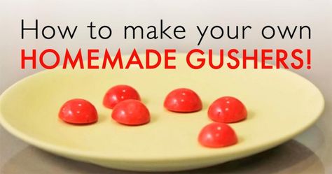 Fruit Gushers, Snacks Homemade, Fruit Salad With Marshmallows, Homemade Fruit Snacks, Diy Recipe, Homemade Candies, Homemade Snacks, Recipe Images, Fruit Snacks