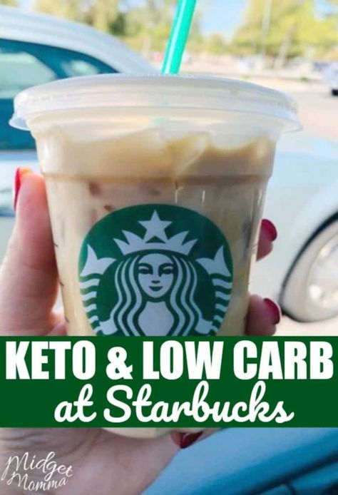 If you are looking for Low Carb and Keto Friendly Drinks at Starbucks I am right there with you! Coffee is my favorite drink ever and having to give it up is not something that I can handle, so while being low carb and keto it is important to me that I have options when it comes to Low Carb and Keto Friendly Drinks at Starbucks! Keto Friendly Drinks, Keto Starbucks Drinks, Low Carb Starbucks Drinks, Drinks At Starbucks, Low Carb Starbucks, Keto Starbucks, Low Carb Drinks, Pumpkin Spice Recipe, Healthy Starbucks