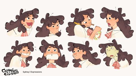 Character Expressions, Expression Sheet, Sticker Designs, Drawing Expressions, Character Design Animation, Cartoon Character Design, Character Design References, Illustration Character Design, Animated Characters