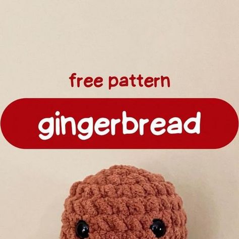 Amigurumi Gingerbread Man Free Crochet, Free Gingerbread Crochet Patterns, Gingerbread Man Crochet Pattern, Gingerbread Man Crochet Patterns Free, Gingerbread Crochet Pattern Free, Crochet Gingerbread Man Pattern Free, Gingerbread Crochet, Crochet Gingerbread Man, Gingerbread Man Free