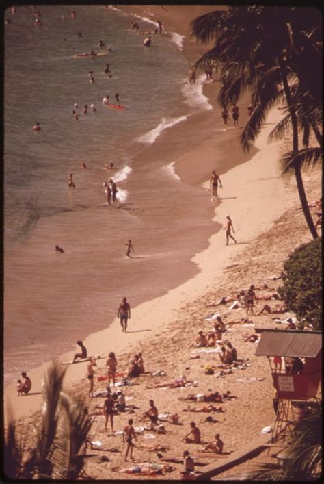 Photos Of Hawaii, Waikiki Beach, Oahu, Spot On, Vintage Photos, Hawaii, Most Popular, The Beach, Water