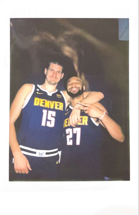 Nba Polaroid, Wallpaper Man, Slam Magazine, Aaron Gordon, Jamal Murray, Nikola Jokic, Nba Wallpapers, Basketball Pictures, Denver Nuggets