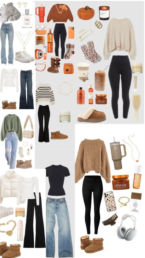 Looking for cute and warm fall outfit inspo? These looks are perfect for chilly days! From comfy oversized sweaters and snug leggings to trendy jeans and cozy Uggs, you’ll find the perfect balance of style and comfort. Add some cute accessories like scarves, fuzzy socks, and warm coffee mugs to complete the vibe. Whether you’re out for a pumpkin spice latte or a cozy day in, these outfits are sure to keep you stylishly warm all season long! 🍁✨ Warm Fall Outfits, Cozy Day, Cozy Fall Outfits, Oversized Sweaters, Trendy Jeans, Cute Accessories, Fuzzy Socks, Fall Outfit Ideas, Outfit Inspo Fall