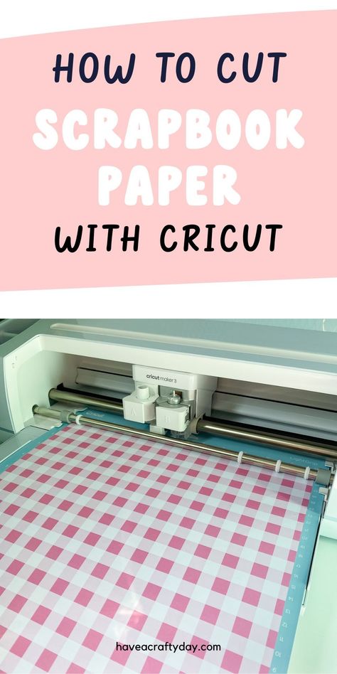 Get perfect scrapbook paper cuts when you use your Cricut. Learn which blade, mat, and setting to use for your paper crafting needs. Cricut Scrapbook Paper Projects, Cricut For Scrapbooking, Scrapbook Paper Projects, Cricut Explore Air Projects, Maker Ideas, Cricut Mat, Maker Project, Cricut Tips, Cricut Craft