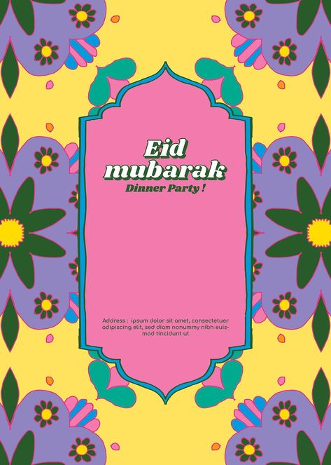 Eid Card Template, Wedding Invitation Indian, Ramadan Eid Mubarak, Geometric Invitations, Indian Wedding Invitation, Eid Mubarak Images, About Ramadan, Invitation Card Template, Indian Wedding Invitations