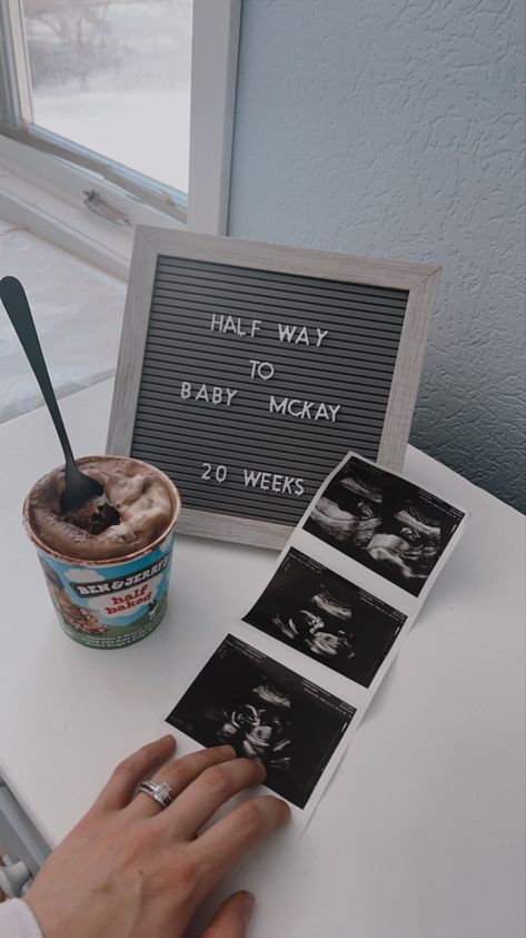 Half Baked Couple Maternity Photo, Half Baked Pictures Pregnancy, 20 Week Pregnancy Announcement, Halfway Pregnancy Pictures, Half Baked Maternity Photo, 20 Week Pregnancy Photos, Half Baked Pregnancy Photo, 19 Weeks Pregnant, Cute Pregnancy Photos