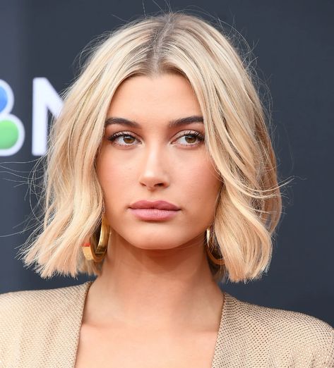 Hailey Baldwin Hair, Justin Beiber Hair, Blonde Bob Hairstyles, Corte Bob, Short Brown Hair, Short Blonde, Blonde Bobs, Short Blonde Hair, Hair Envy