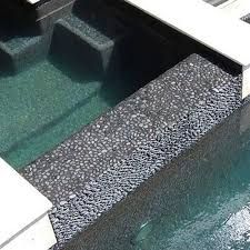 Swimming Pool Tile Ideas For 2022 - Stone Tile Depot Pool Tile Ideas, Decorative Pool Tiles, Pool Deck Tile, Pool Coping Tiles, Waterline Pool Tile, Pool Tile Designs, Coping Tiles, Pebble Collection, Swimming Pool Tile