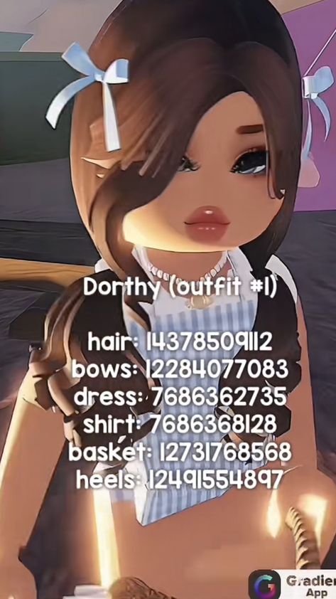 Berry Avenue Codes Halloween Costumes, Dorothy Halloween Costume, Dance Moms Costumes, Y2k Hair, Preppy Decal, Pic Code, Black Hair Roblox, Coding Clothes, Roblox Funny