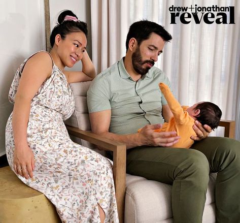 See Drew Scott and Linda Phan's Nursery for Baby Son: Photos Nature Themed Nursery, Parker James, Scott Brothers, Drew Scott, First Fathers Day, New Baby Boys, Nature Themed, Welcome Baby, Nursery Themes