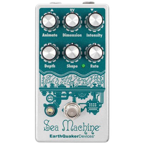 Leslie Speaker, Chorus Pedal, Fish In The Ocean, Triangle Wave, Sea Sickness, Distortion Pedal, Earthquaker Devices, Guitar Effects Pedals, Recording Equipment