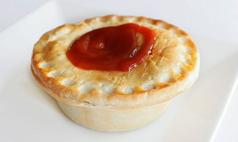 Taste a meat pie and you taste Australia – and debate still rages over whether the sauce should be hot or cold, writes Max Veenhuyzen Australian Meat Pie, Aussie Food, Australia Food, Australian Food, Cheese Pies, Meat Pie, Savory Pie, Minced Meat, World Recipes