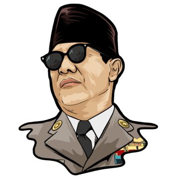 Soekarno Vector, Palm Background, Pahlawan Nasional, Cow Sketch, Marilyn Monroe Painting, Tipografi 3d, Transparent Clipart, 10 November, 17 Agustus