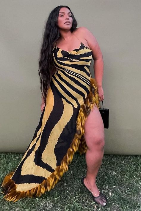 Summer Nostalgia, Paloma Elsesser, Flamboyant Natural, Roberto Cavalli Dress, Cavalli Dress, Ceremony Dresses, Treble Clef, Moda Plus, Love U