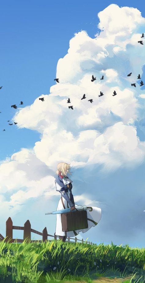 Violet Evergarden Scenery Wallpaper, Violet Evergarden Background, Violet Evergarden Scenery, Arte Madi, Violet Evergarden Wallpaper, Yuumei Art, Violet Evergreen, Personajes Studio Ghibli, Violet Evergarden Anime