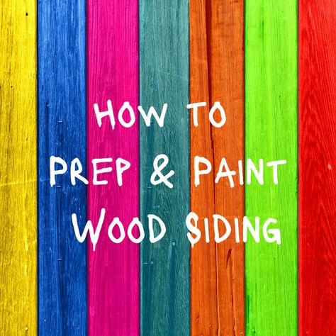 Protect your wood siding from rot with a fresh coat of paint. Before you start, make sure you prep the surface correctly. Hand Trowel, Paint Prep, Painting Wood, Paint Wood, Coat Paint, Peeling Paint, Bring It Back, Cleaning Wood, Wood Filler