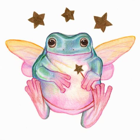 ✨camila✨ on Twitter: "🎃✨frogs in costumes✨🎃… " Fairy Illustration Art, Frog With Wings, Frog Fairy, Frog Drawing, Fairy Illustration, Frog Art, A Frog, Cute Frogs, 가을 패션