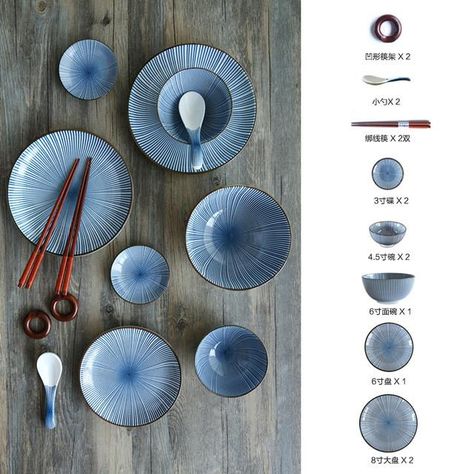 Restaurant White, Japanese Dinnerware, Handmade Tableware, Data Visualization Design, Ceramic Dinnerware Set, Kitchen Plate, Modern Interior Decor, Chopstick Holder, Kitchen Accessories Decor