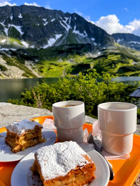 #lunch #pie #lake #mountains #view Mountain Lake, Mountain View, Diner, Pie, Lake, Quick Saves