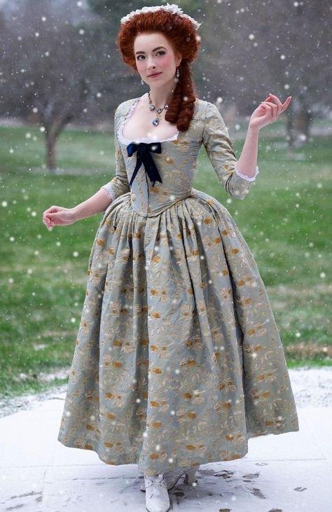 1770s Dress, French Dresses, Rococo Dress, 18th Century Women, Fashion Timeline, 18th Century Dress, Rococo Fashion, 18th Century Costume, 18th Century Clothing