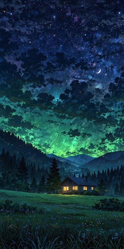 Iphone Wallpaper Digital Art, 1440x3200 Wallpaper, Star Gazing Wallpaper, Beautiful Night Sky Wallpaper, Aesthetically Wallpaper, Aesthetically Pleasing Wallpaper, Interesting Wallpapers, Aurora Wallpaper, Blue Vibes