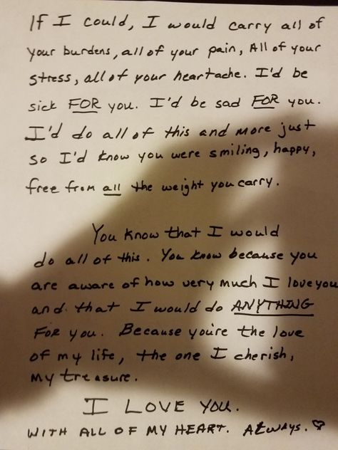 Reassurance From Boyfriend, Crazy Love Letter, Deep Love Notes For Him, Wish You Loved Me, I Wish I Could Love You, I Wish I Could Hug You, Letters To Someone You Care About, Letter For Cousin, Love You More Than Anything